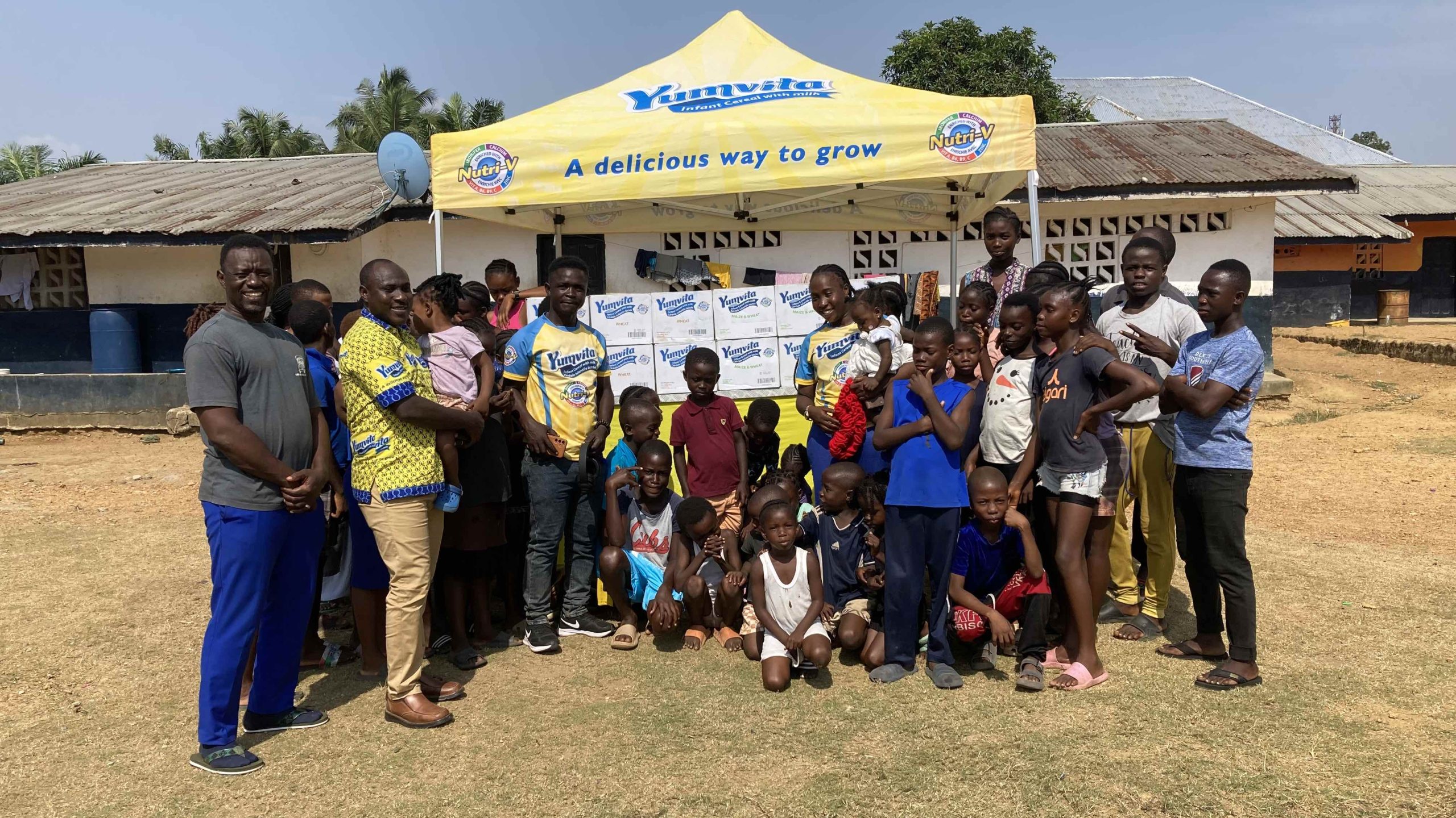 YUMVITA DONATES TO EIGHT ORPHANAGE HOMES IN MONROVIA
