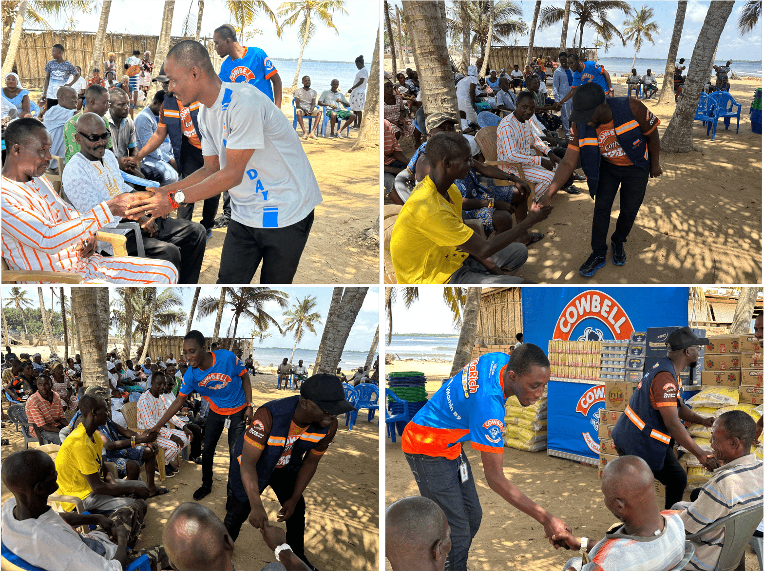 Promasidor Ghana Lights Up Azizakpe Island with Community Support
